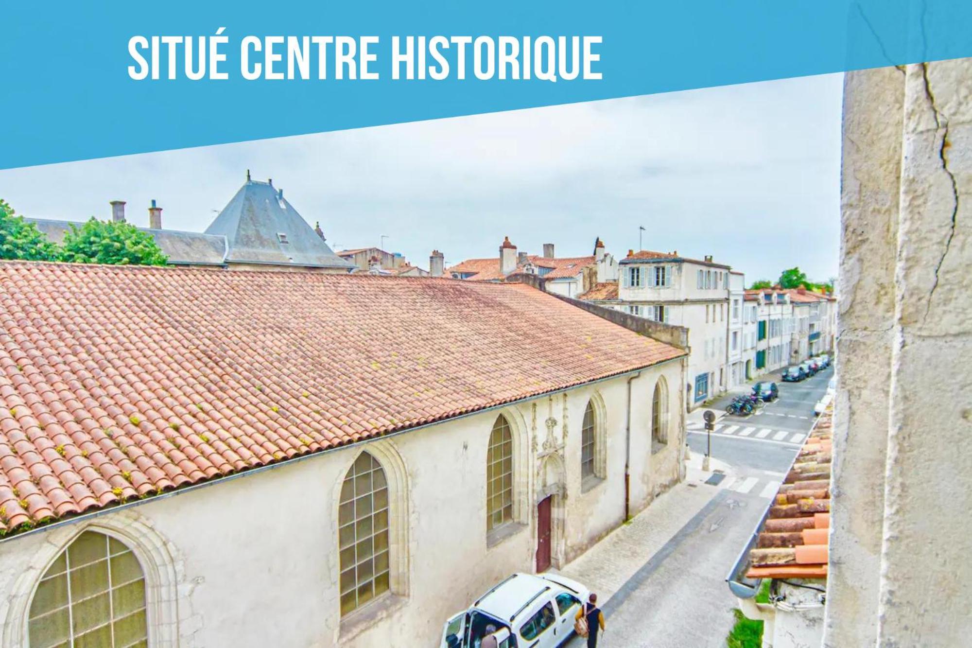 Repaire Central - Chic & Moderne - Wifi Gratuit - Parfaitement Equipe - Centre-Ville Historique La Rochelle  Buitenkant foto